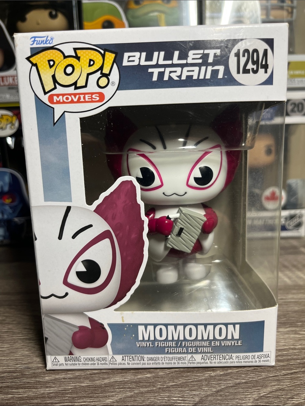 Funko Pop! Bullet Train MOMOMON - White & Pink Vinyl Figure